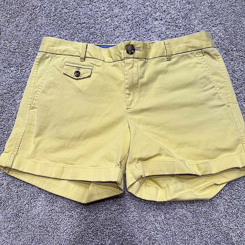 Banana Republic Yellow Women's Bermuda Shorts